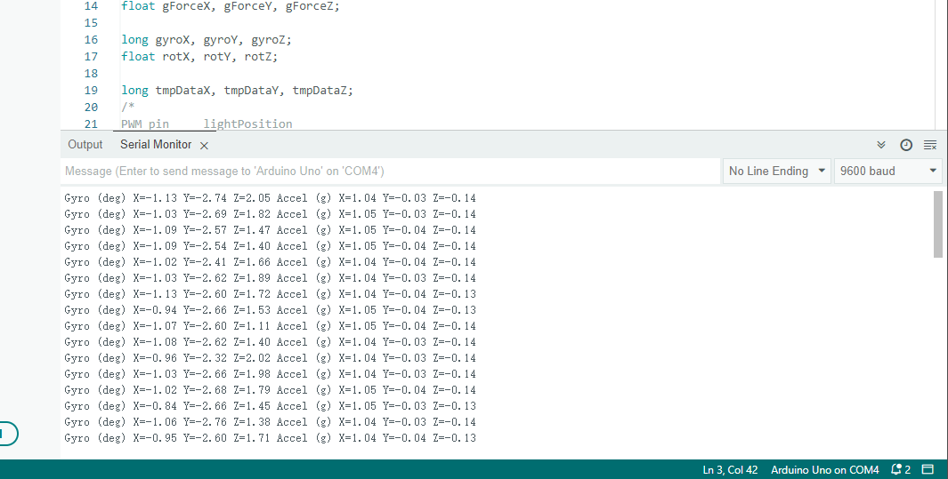 row data